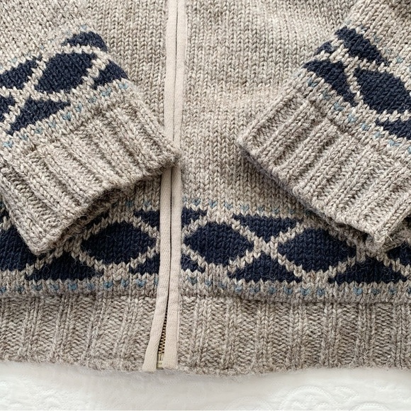 Laundromat Men's Full-Zip Wool Sweater Jacket - Picture 6 of 9